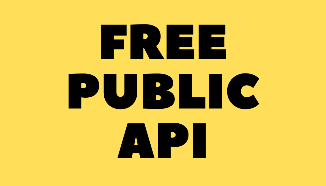 APISaga - Free Public APIs